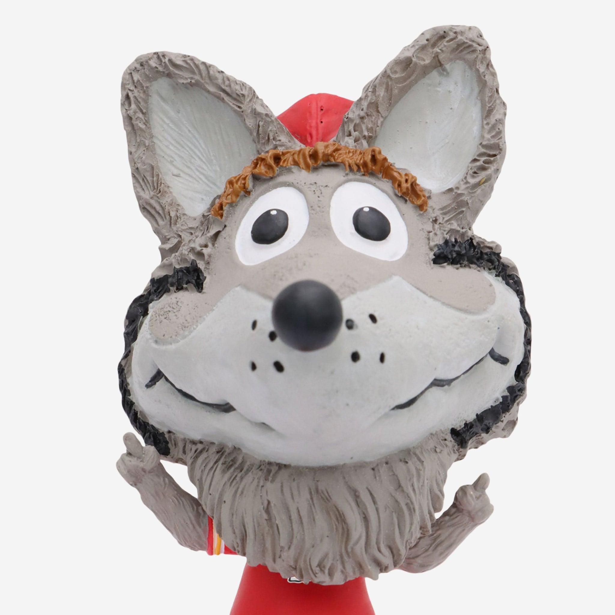 Kansas City Chiefs NFL KC Wolf Mascot Ornament