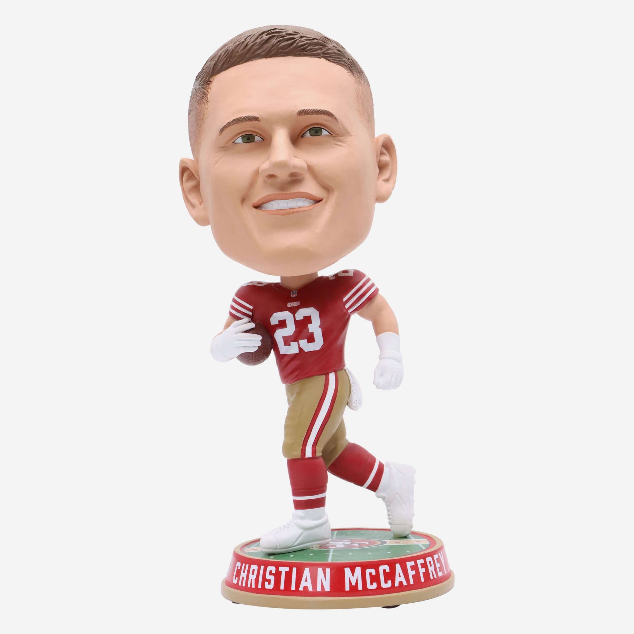 Christian McCaffrey San Francisco 49ers Autographed Red Custom