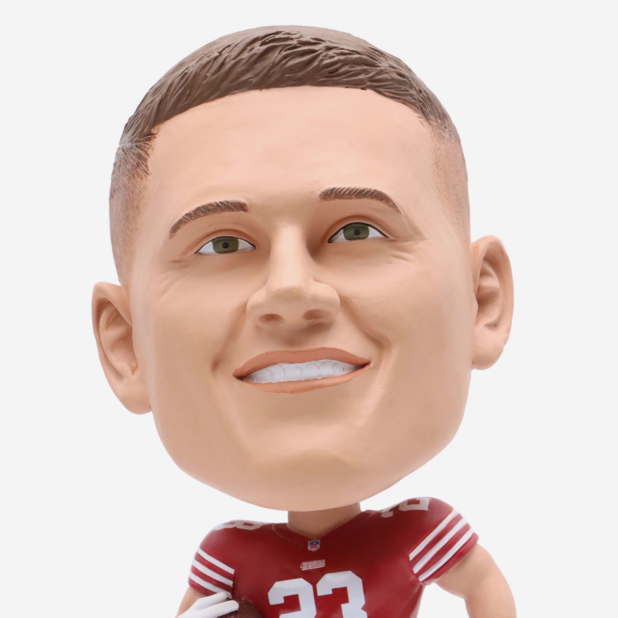 Christian McCaffrey San Francisco 49ers Faithful To The Bay Bobblehead FOCO