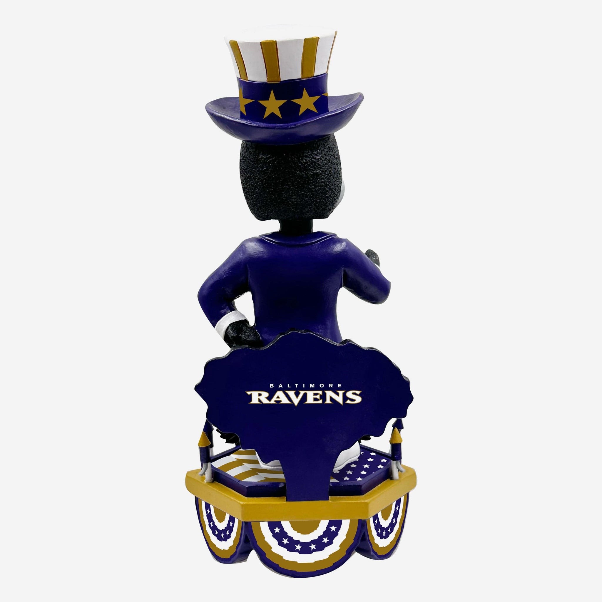 Poe Baltimore (Ravens Purple) (Jersey 3 Ft Mascot) - Football - Player  Bobbles - Foco Action Figure