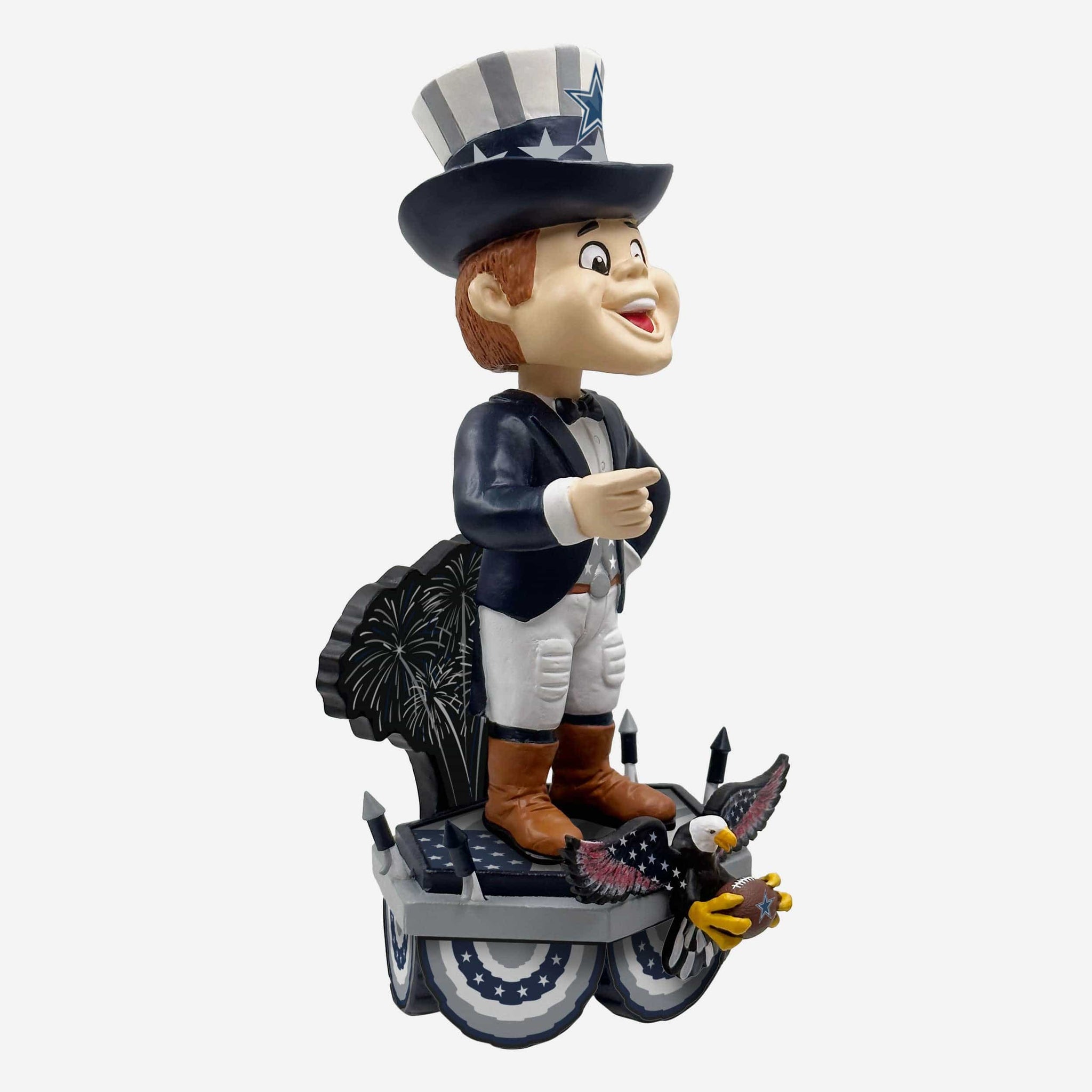 Rowdy Dallas Cowboys Thanksgiving Mascot Bobblehead FOCO