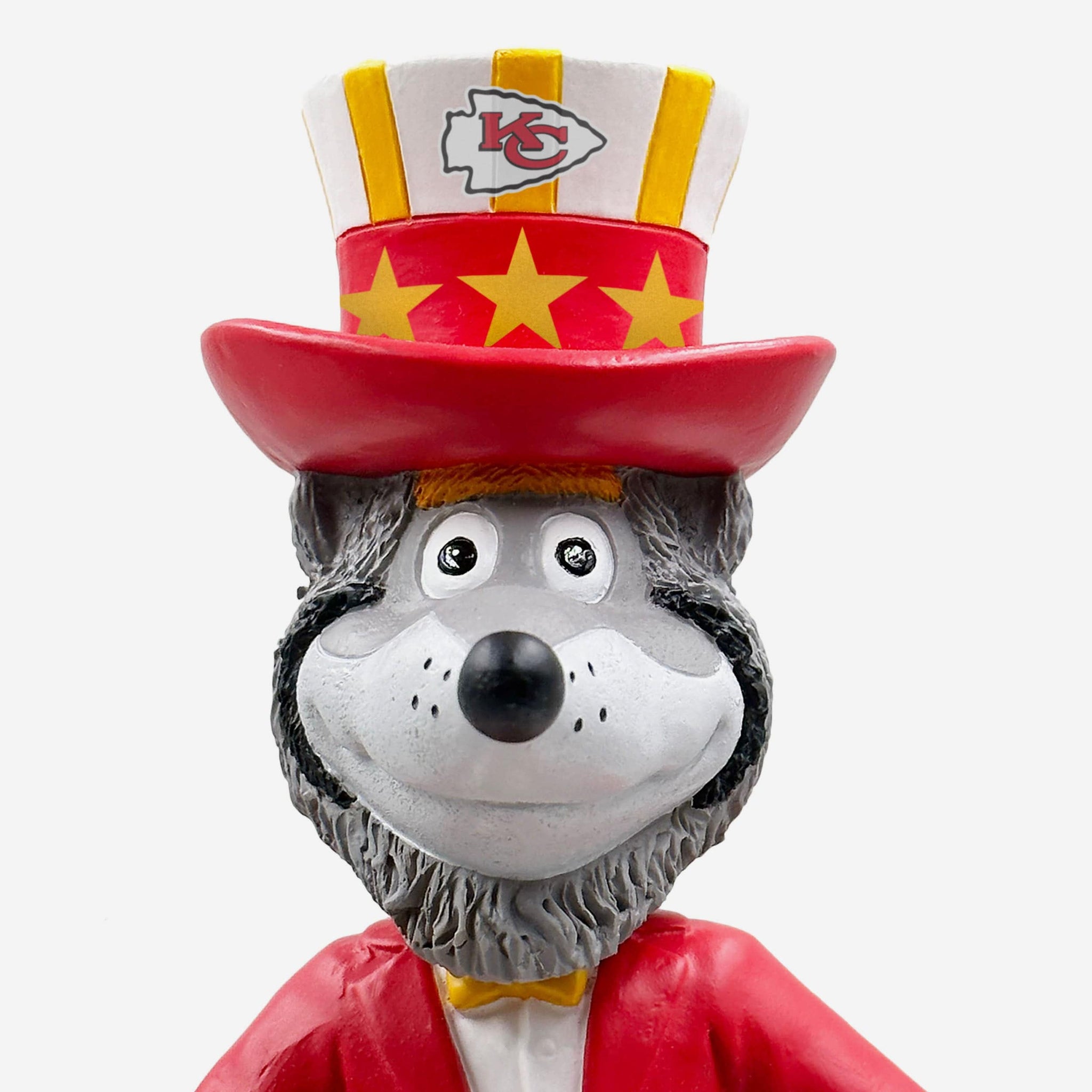 KC Wolf (Kansas City Chiefs) Mascot Hero Series NFL Bobblehead by