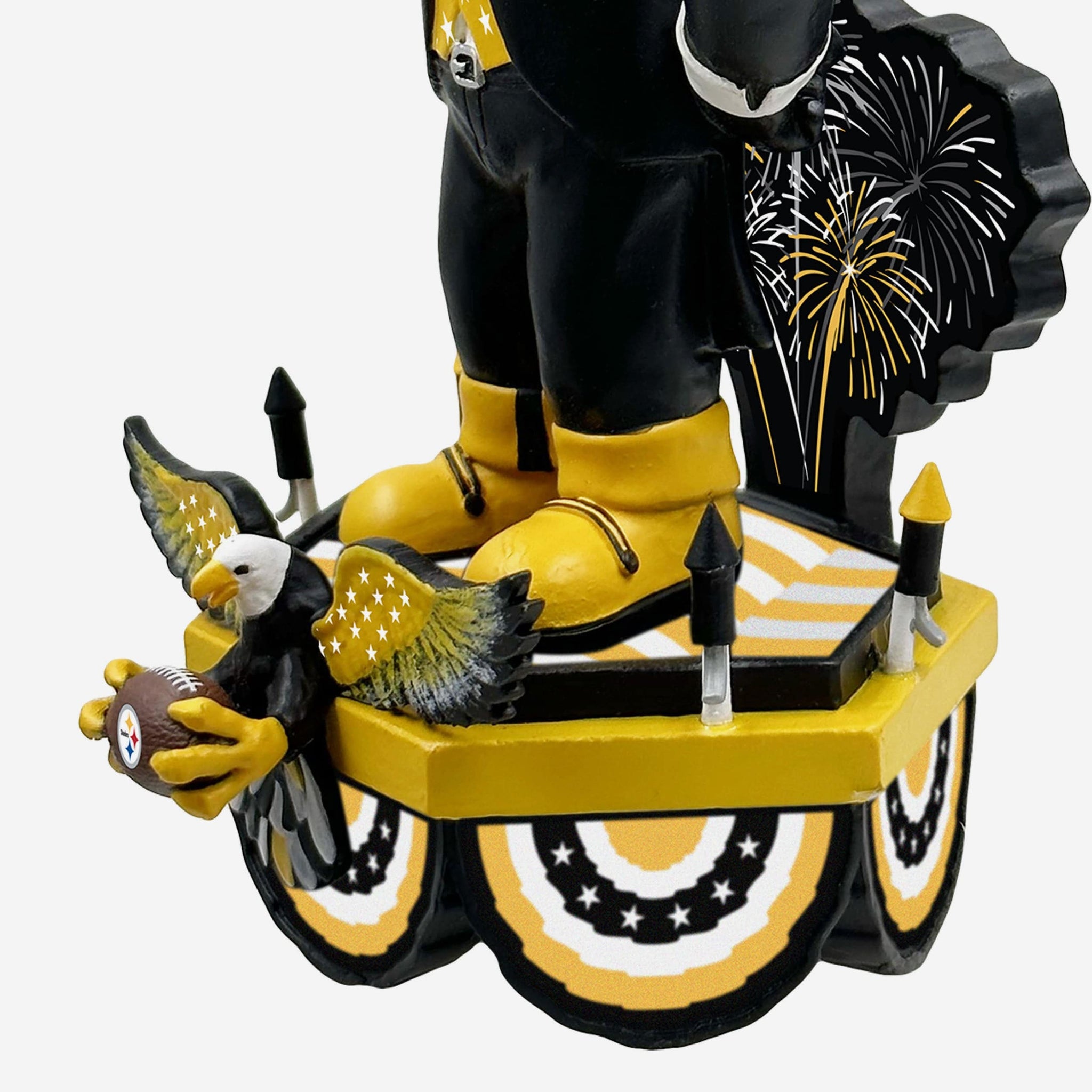 Steely McBeam Pittsburgh Steelers BRXLZ Mascot FOCO