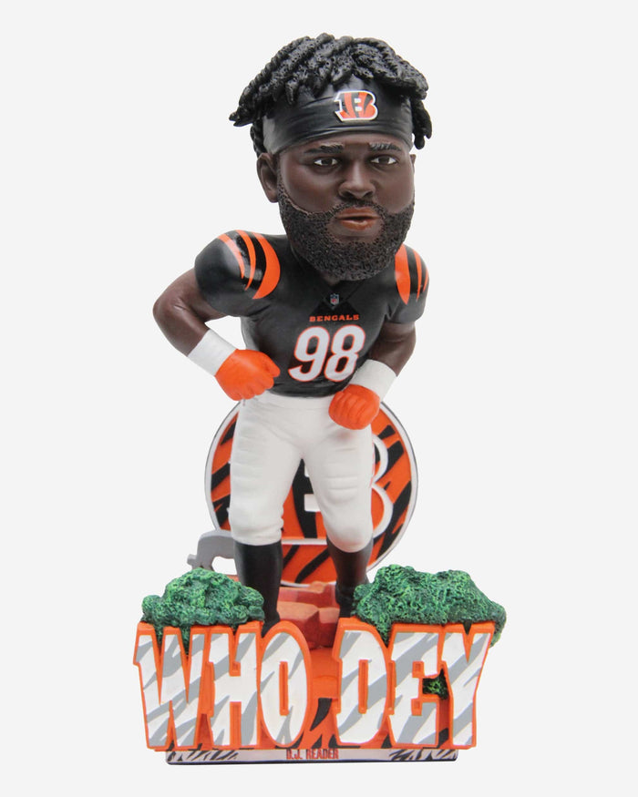 Who Dey featured in Thanksgiving Day Parade-themed Bengals bobblehead