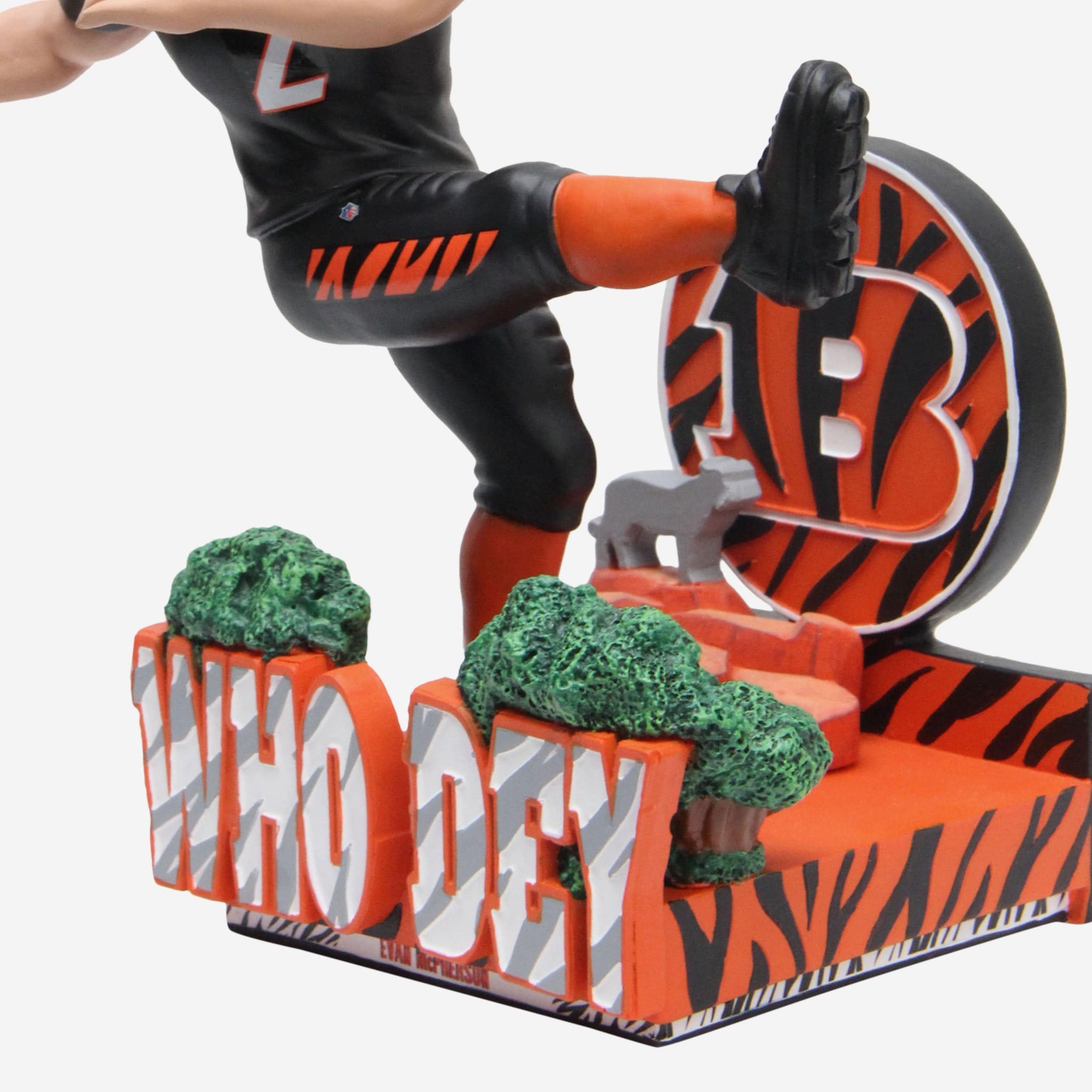 Who Dey Cincinnati Bengals Thanksgiving Mascot Bobblehead Officially Licensed by NFL