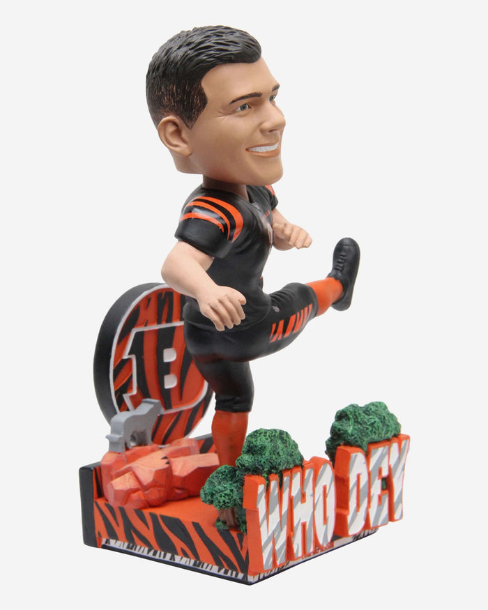 Who Dey' Cincinnati Bengals bobblehead collection introduced by FOCO