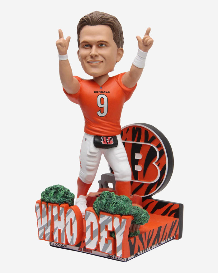 Joe Burrow Cincinnati Bengals Variant Bighead Bobblehead FOCO