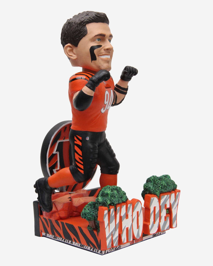 Sam Hubbard Cincinnati Bengals Who Dey Bobblehead FOCO - FOCO.com