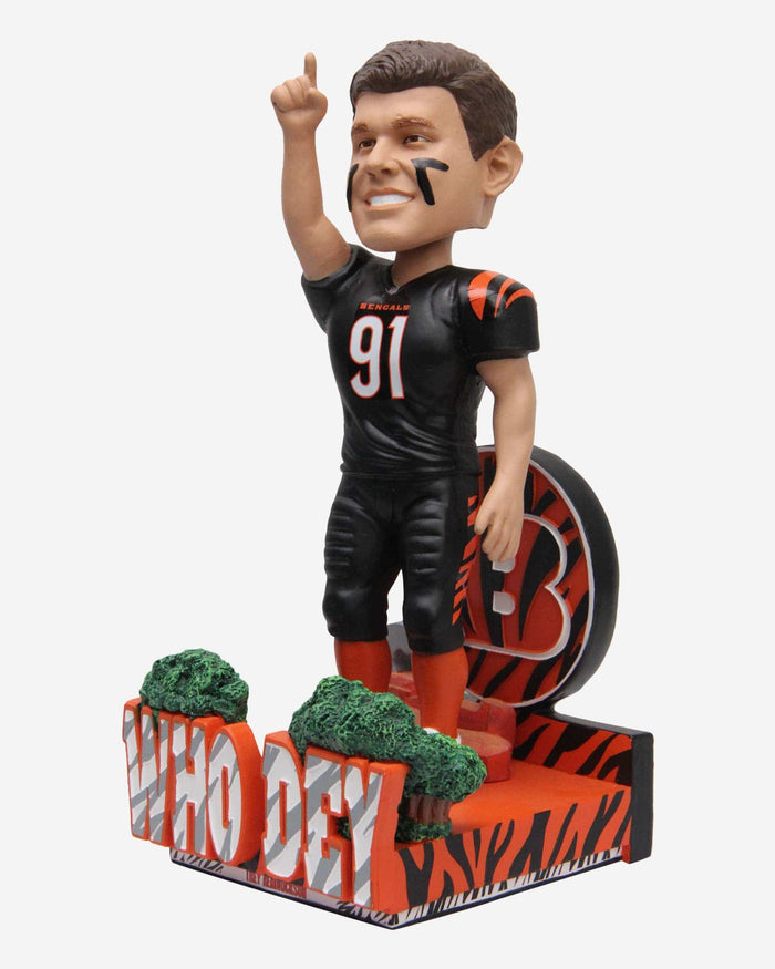 Who Dey' Cincinnati Bengals bobblehead collection introduced by FOCO