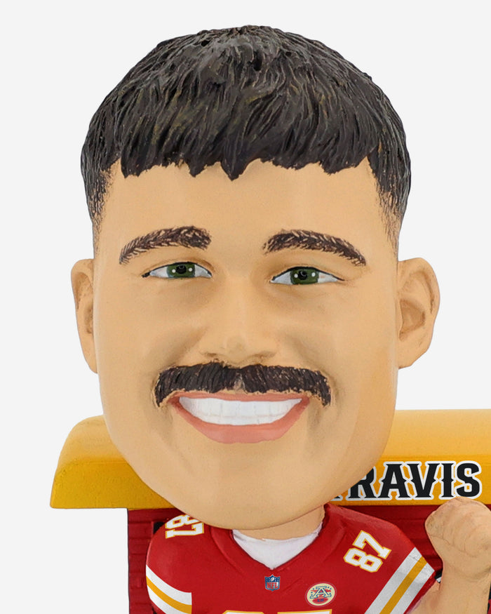 Travis Kelce Kansas City Chiefs Express Train Bobblehead FOCO - FOCO.com