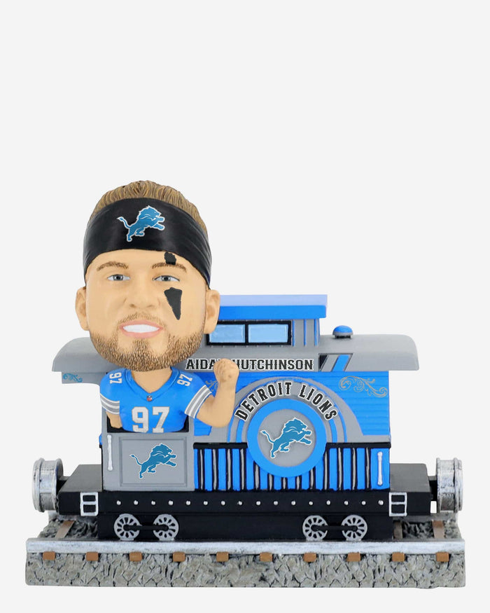 Aidan Hutchinson Detroit Lions Express Train Bobblehead FOCO - FOCO.com