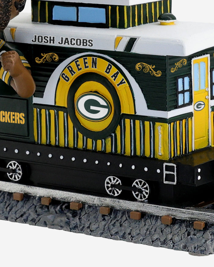 Josh Jacobs Green Bay Packers Express Train Bobblehead FOCO - FOCO.com