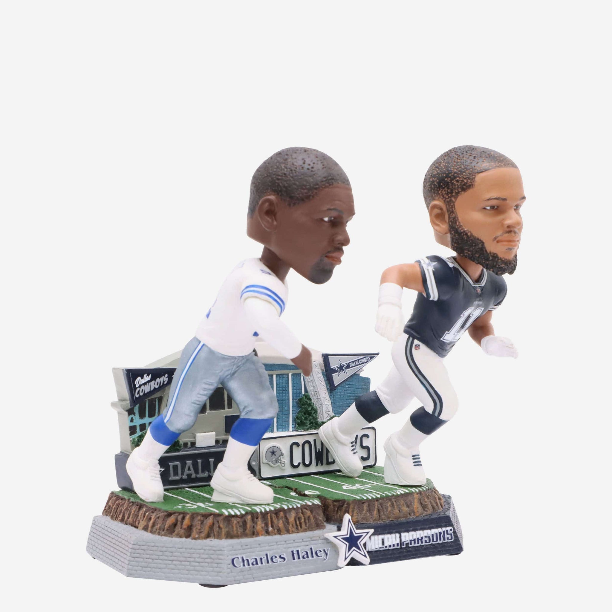 FOCO Releasing a CHARLES HALEY MICAH PARSONS DALLAS COWBOYS THEN AND NOW  BOBBLEHEAD - Cowboys Coffee Talk