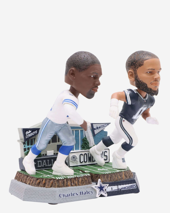 Charles Haley & Micah Parsons Dallas Cowboys Then and Now Bobblehead FOCO