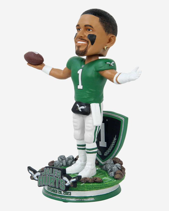 Jalen Hurts Philadelphia Eagles Game-Winning Touchdown Bobblehead FOCO - FOCO.com