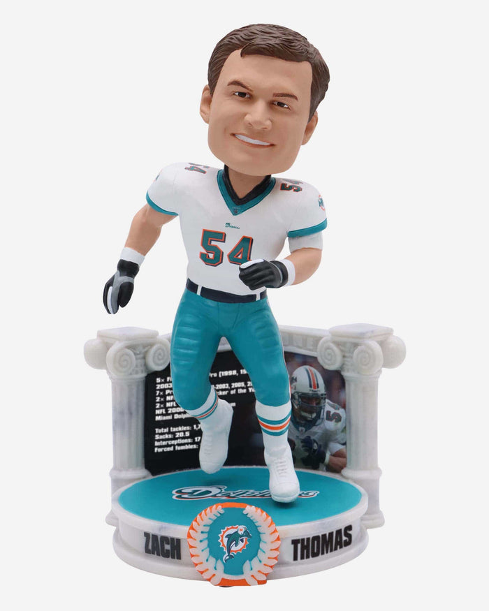 Zach Thomas Miami Dolphins Career Retrospective Bobblehead FOCO