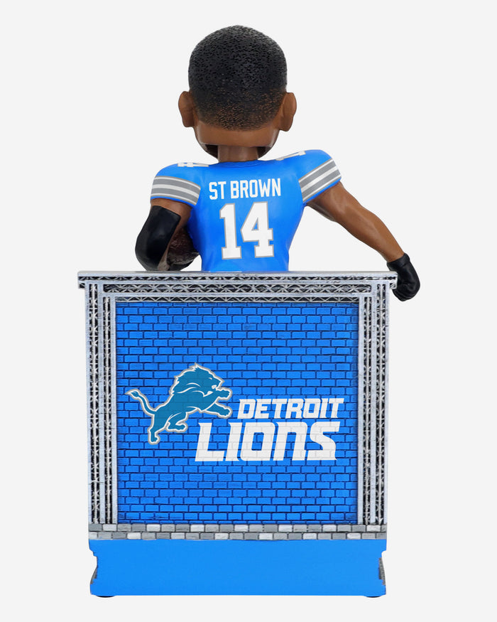 Amon-Ra St Brown Detroit Lions Motor City Momentum Bobblehead FOCO - FOCO.com