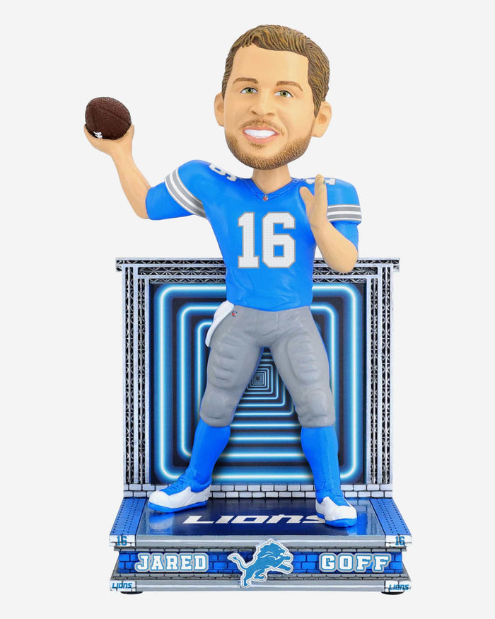 Jared Goff Detroit Lions Motor City Momentum Bobblehead FOCO - FOCO.com