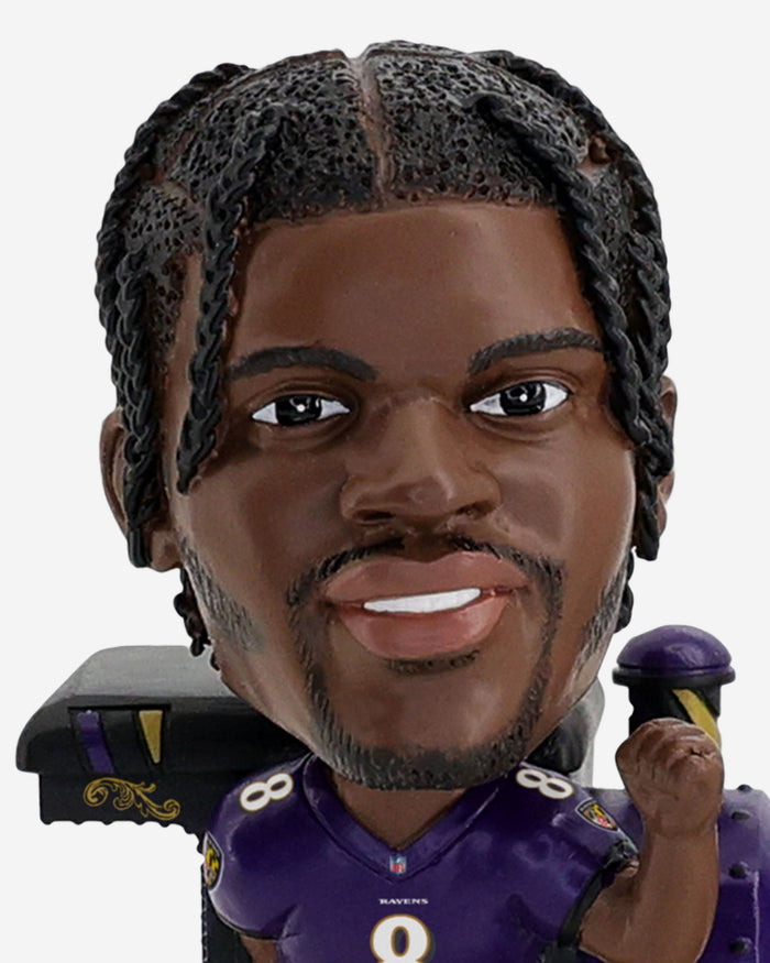 Lamar Jackson Baltimore Ravens Express Train Bobblehead FOCO - FOCO.com