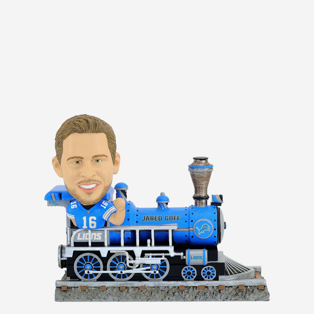 Jared Goff Detroit Lions Express Train Bobblehead FOCO - FOCO.com