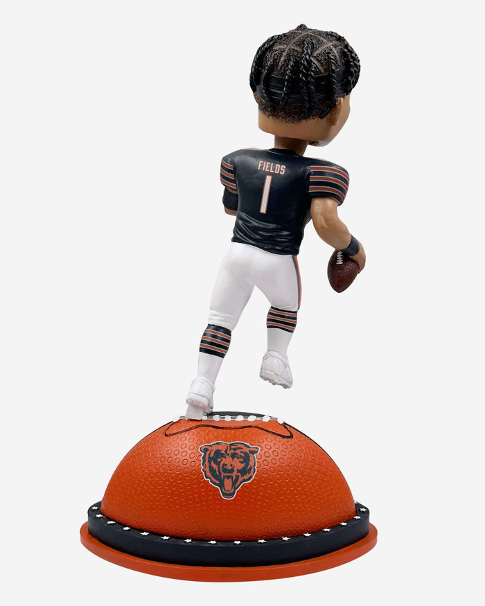 Justin Fields Chicago Bears Magnetic Stadium Base Bobblehead FOCO - FOCO.com