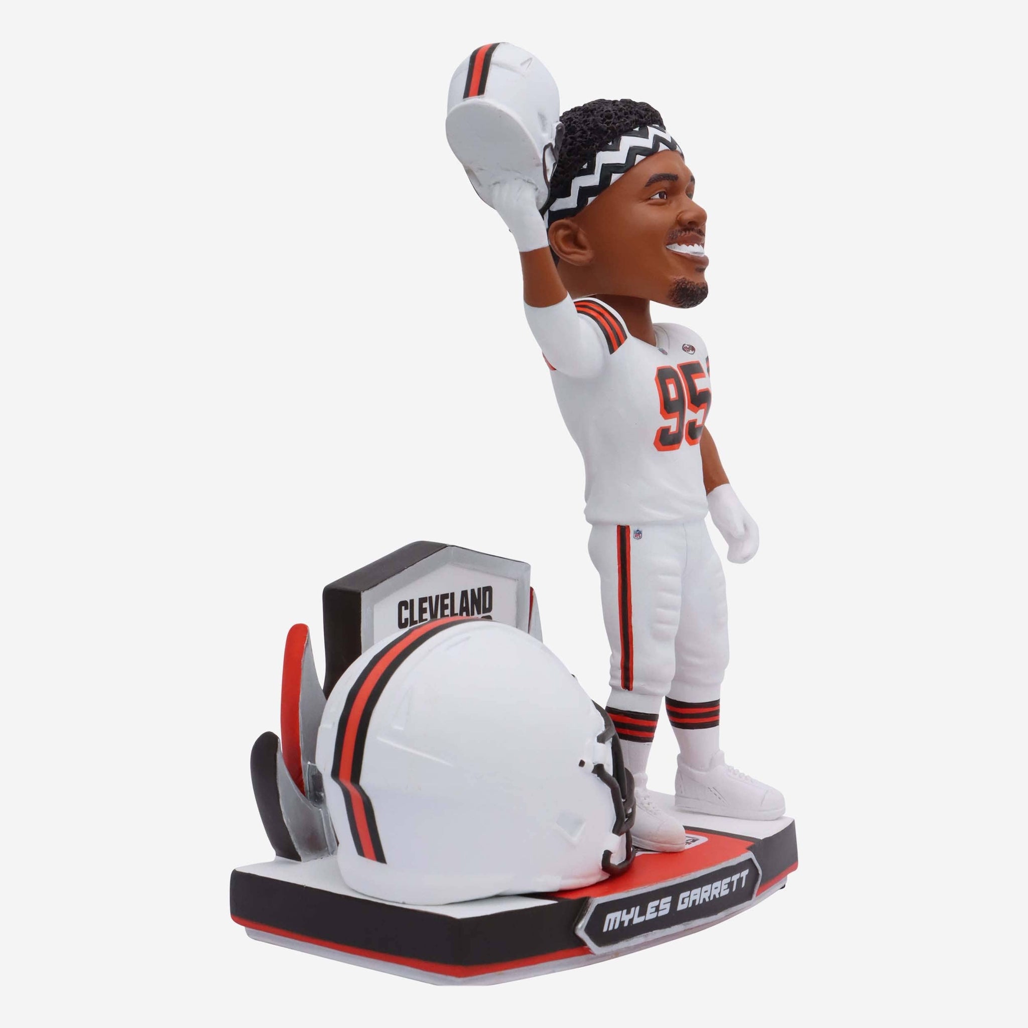 Myles Garrett Cleveland Browns 2023 Alternate Helmet Bobblehead FOCO