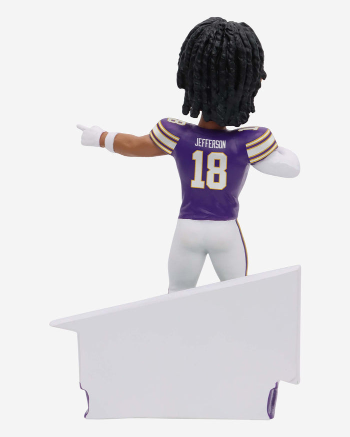 Justin Jefferson Minnesota Vikings Rising Star Bobblehead FOCO