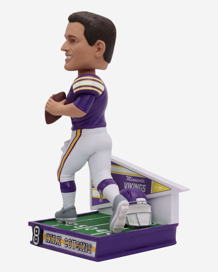 Kirk Cousins Minnesota Vikings Retro Uniform Bobblehead FOCO