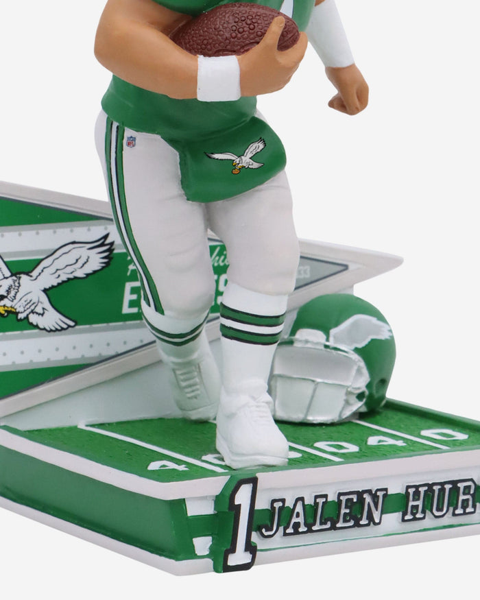 Jalen Hurts Philadelphia Eagles Kelly Green Uniform Bobblehead FOCO - FOCO.com