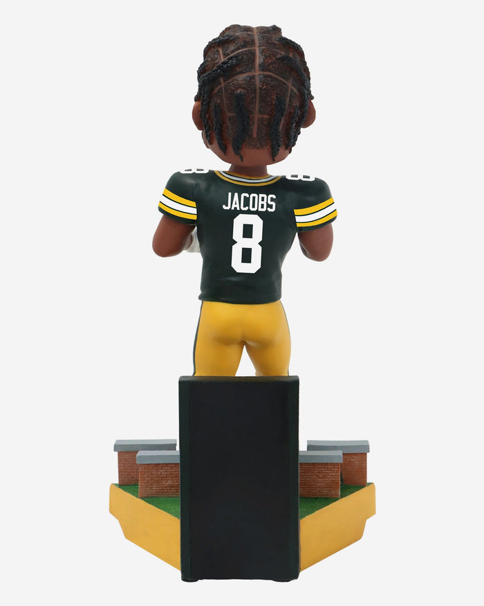 Josh Jacobs Green Bay Packers Tunnel Entrance Bobblehead FOCO - FOCO.com