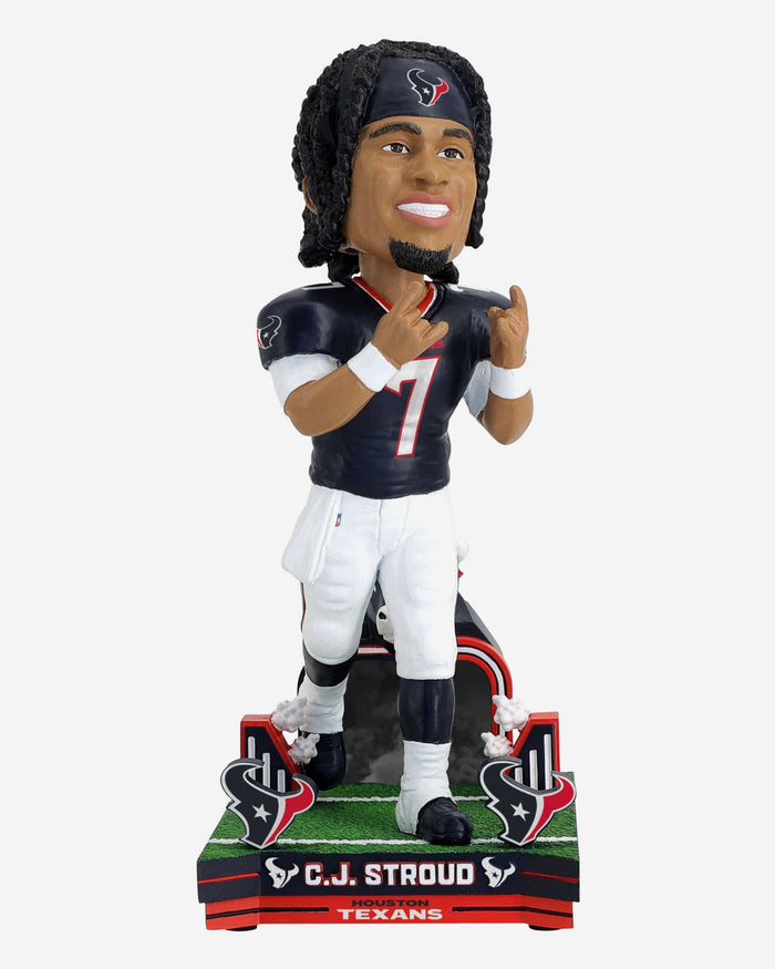 CJ Stroud Houston Texans Tunnel Entrance Bobblehead FOCO - FOCO.com