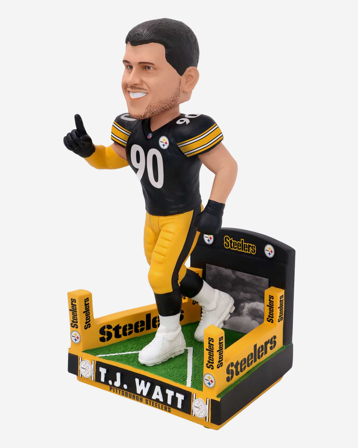 TJ Watt Pittsburgh Steelers Tunnel Entrance Bobblehead FOCO - FOCO.com