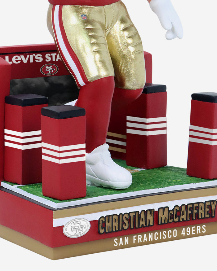 Christian McCaffrey San Francisco 49ers Tunnel Entrance Bobblehead FOCO - FOCO.com