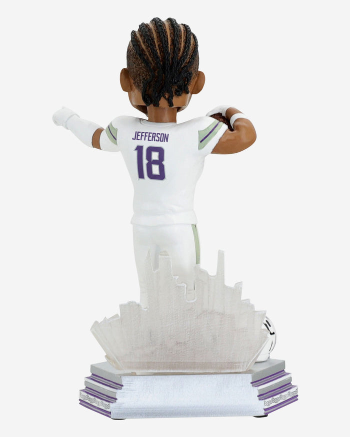 Justin Jefferson Minnesota Vikings Winter Warrior Bobblehead FOCO - FOCO.com