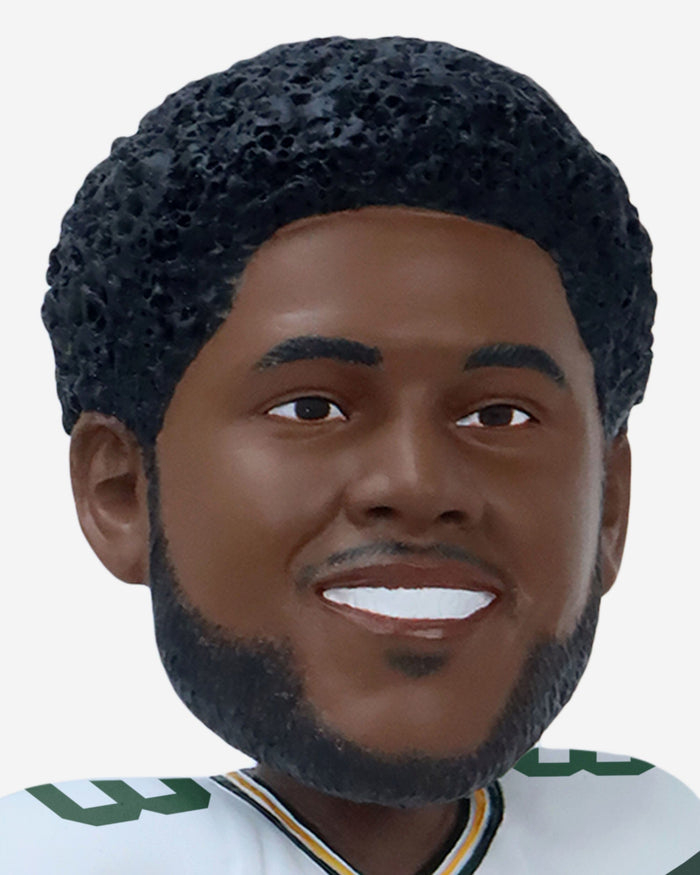 Josh Jacobs Green Bay Packers 2024 International Game Bobblehead FOCO - FOCO.com