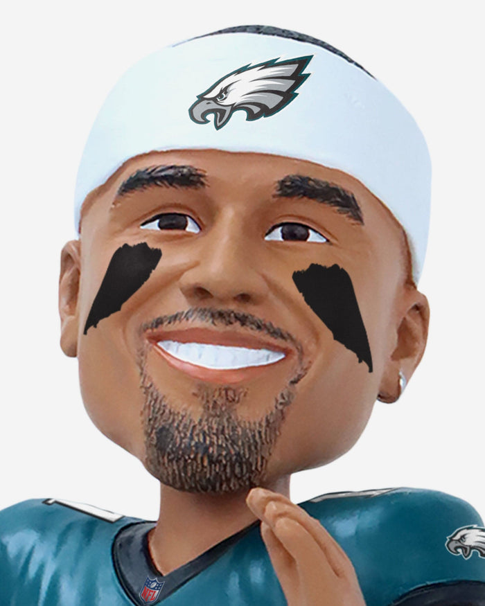 Jalen Hurts Philadelphia Eagles 2024 International Game Bobblehead FOCO - FOCO.com