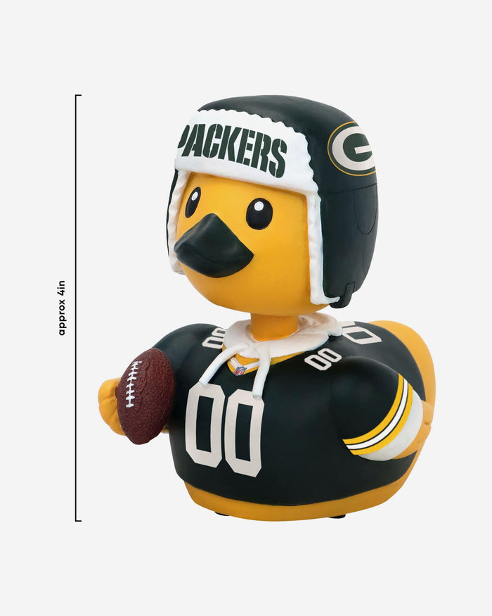 Green Bay Packers Superfan Bobble Duck Mini Bobblehead FOCO - FOCO.com