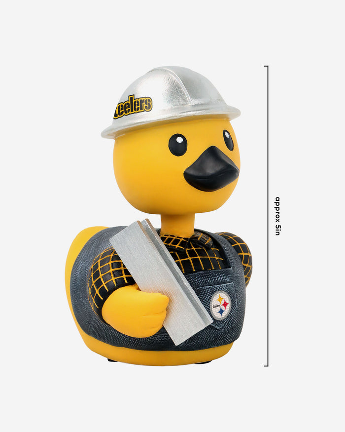 Pittsburgh Steelers Superfan Bobble Duck Mini Bobblehead FOCO - FOCO.com