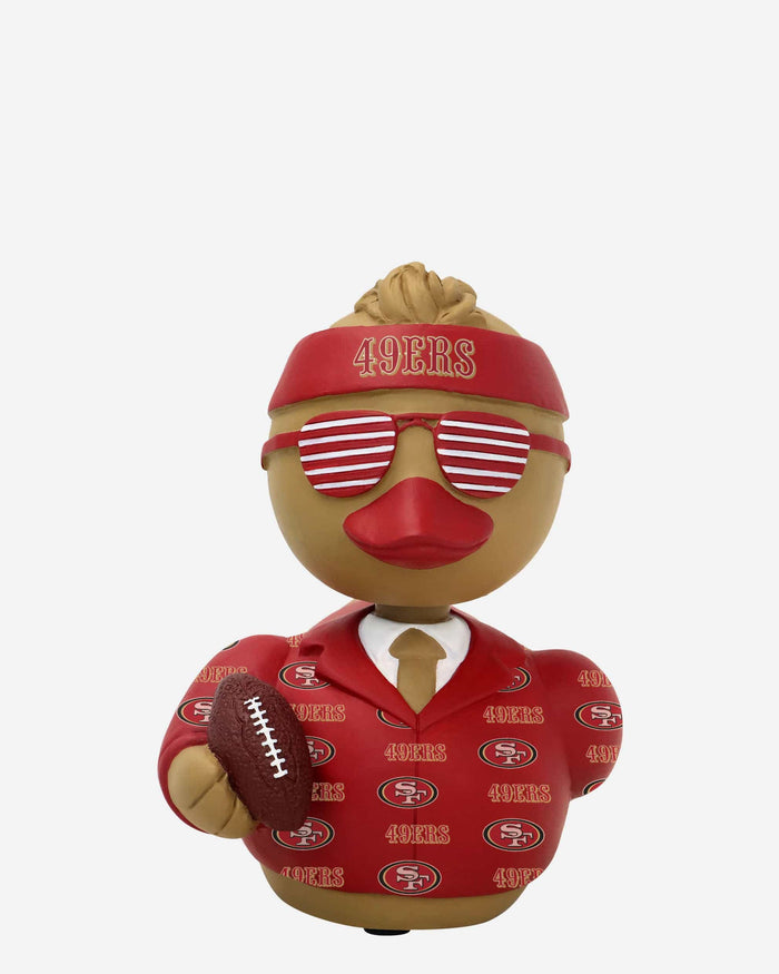 San Francisco 49ers Superfan Bobble Duck Mini Bobblehead FOCO - FOCO.com