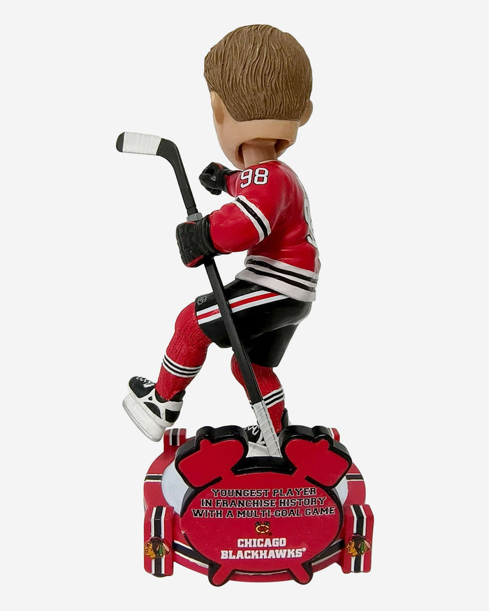 Connor Bedard Chicago Blackhawks Rookie Sensation Gamebreaker Bobblehead FOCO - FOCO.com