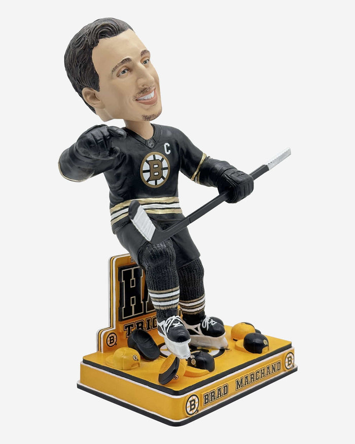 Brad Marchand Boston Bruins Hat Trick Bobblehead FOCO - FOCO.com