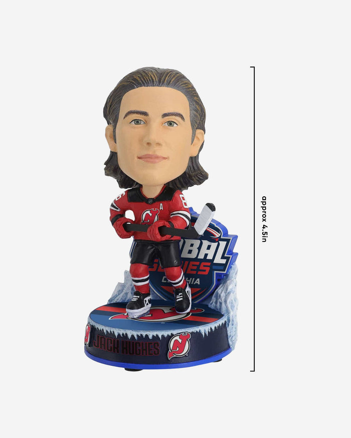 Jack Hughes New Jersey Devils 2024 Global Series Mini Bighead Bobblehead FOCO - FOCO.com