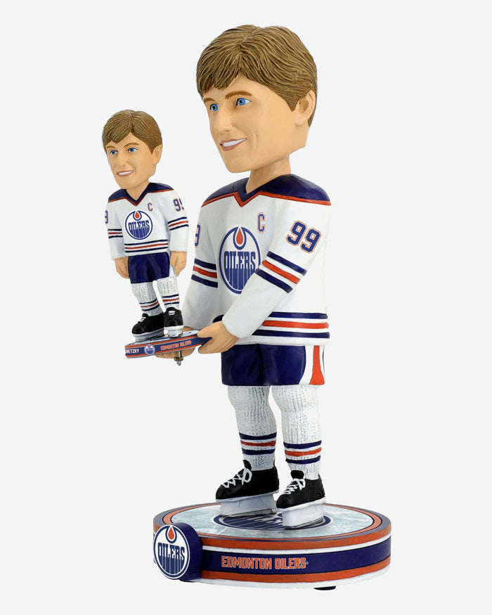 Wayne Gretzky Edmonton Oilers Bobble Dubblz Bobblehead FOCO - FOCO.com