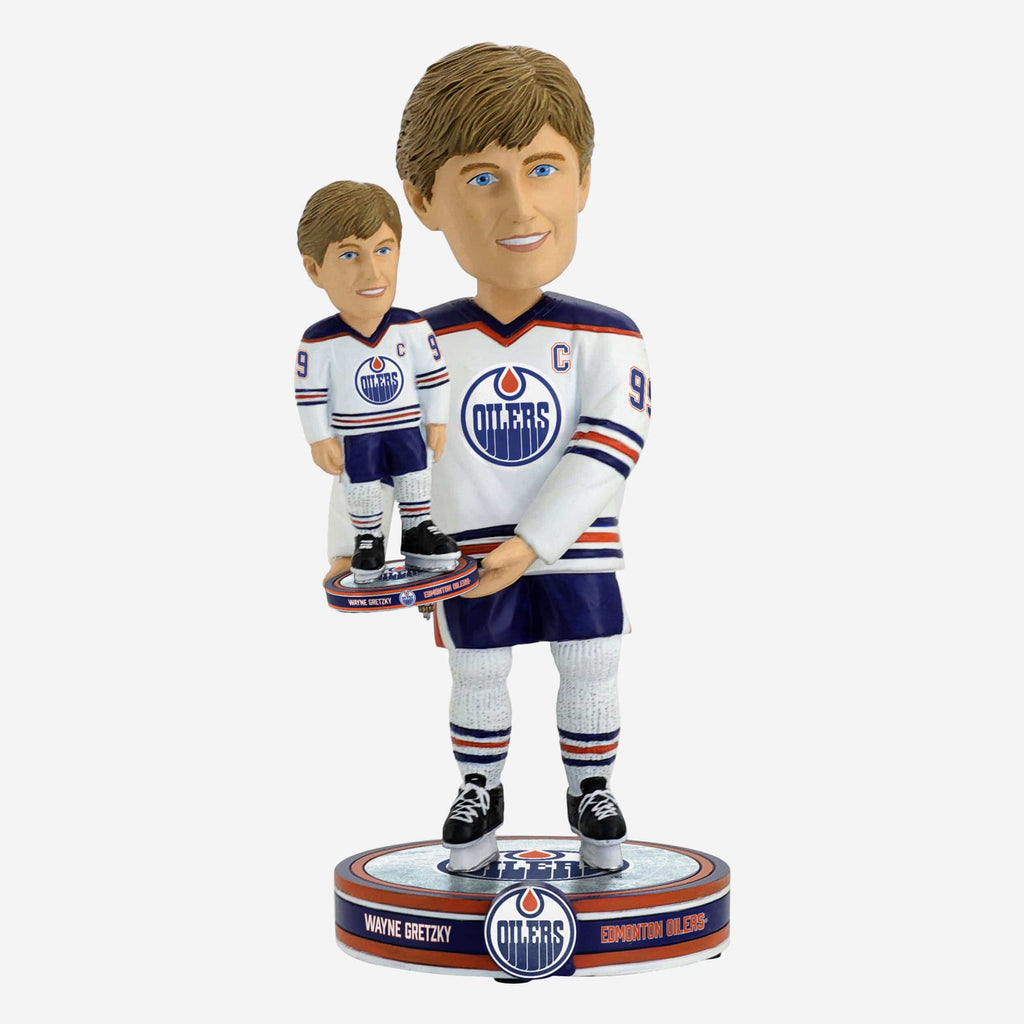 Wayne Gretzky Edmonton Oilers Bobble Dubblz Bobblehead FOCO - FOCO.com