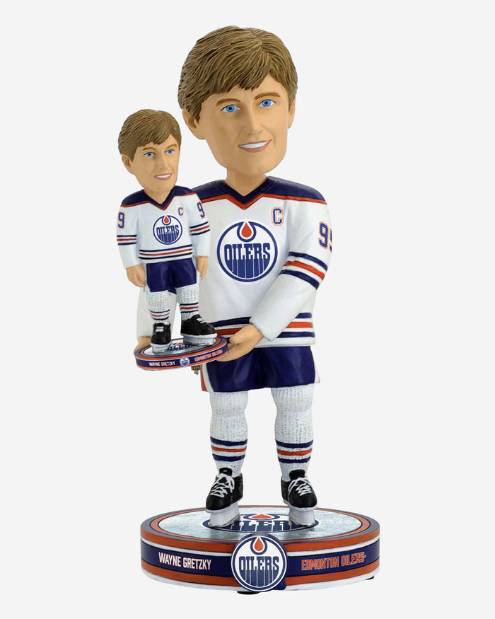 Wayne Gretzky Edmonton Oilers Bobble Dubblz Bobblehead FOCO - FOCO.com