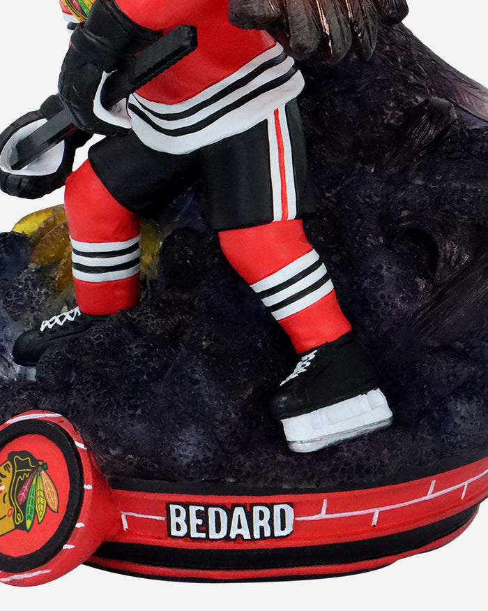 Connor Bedard Chicago Blackhawks Hawk Spirit Animal Bobblehead FOCO - FOCO.com