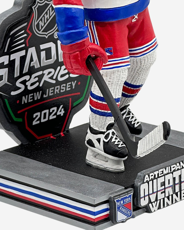 Artemi Panarin New York Rangers 2024 Stadium Series Overtime Game Winner Bobblehead FOCO - FOCO.com