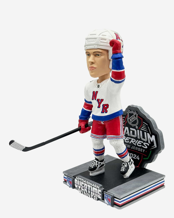 Artemi Panarin New York Rangers 2024 Stadium Series Overtime Game Winner Bobblehead FOCO - FOCO.com