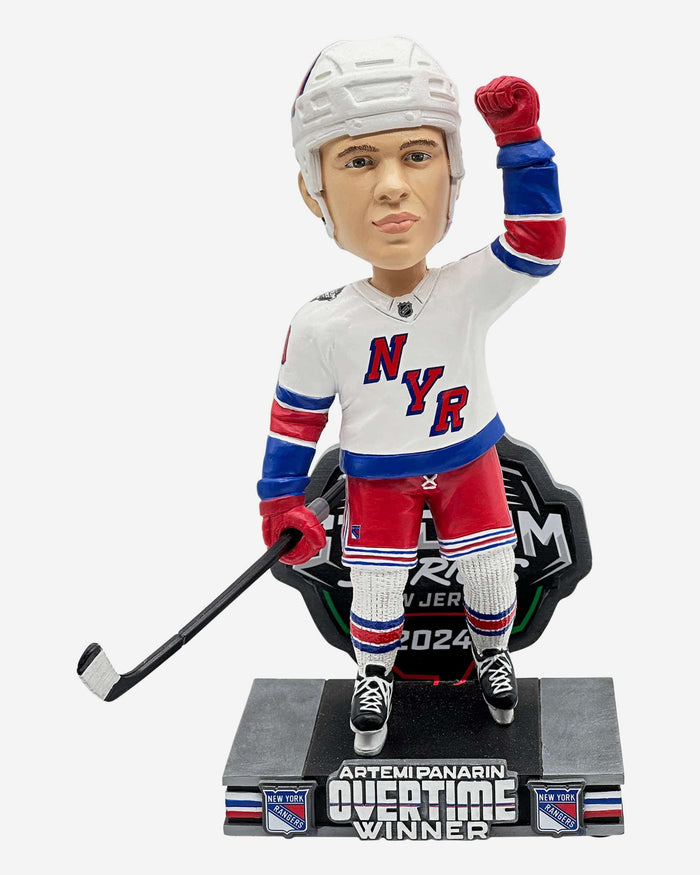 Artemi Panarin New York Rangers 2024 Stadium Series Overtime Game Winner Bobblehead FOCO - FOCO.com