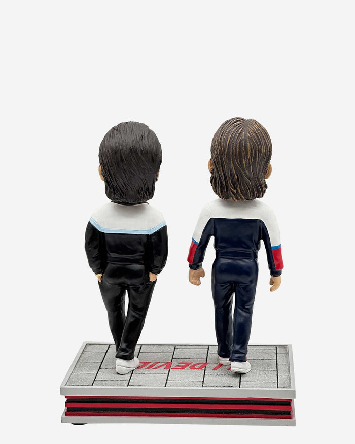 Jack Hughes & Nico Hischier New Jersey Devils 2024 Stadium Series Track Suit Entrance Dual Mini Bobblehead FOCO - FOCO.com